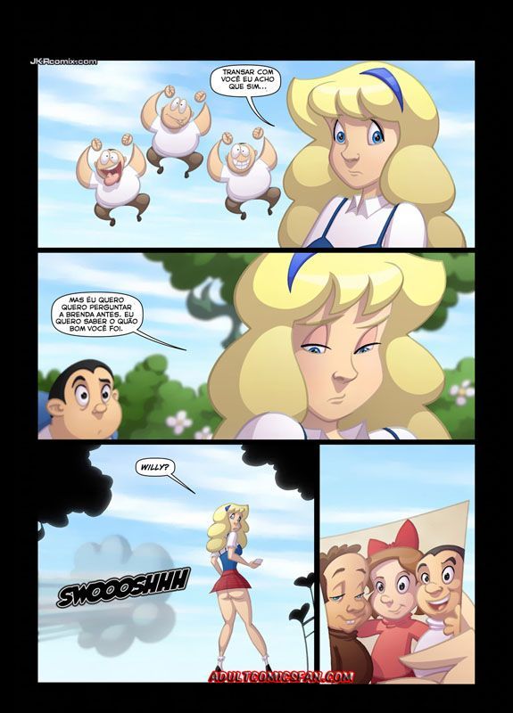 Angel Pie: Cartoon pornô onde temos um nerd que vive sonhando acordando que vai comer a gostosa da professora